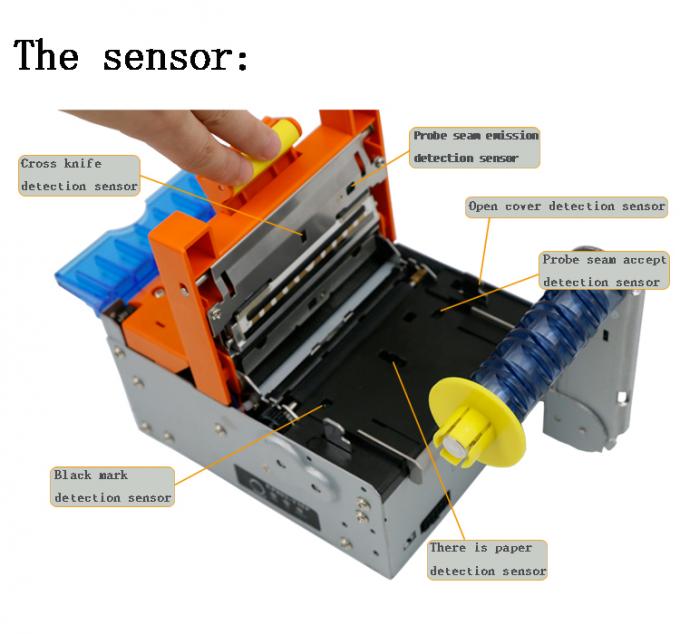 80mm 종이 Persenter 단위 간이 건축물 추첨 장치를 위한 열 표 인쇄 기계